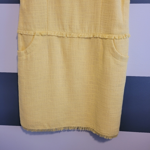 NWT Calvin Klein Fringe Drop Waist Dress Size 14 - Picture 5 of 12